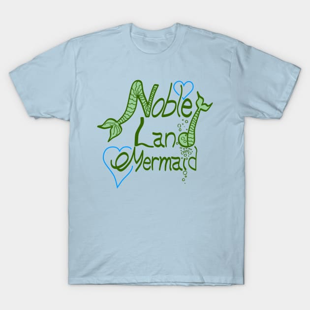 Noble Land Mermaid T-Shirt by andryn